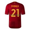 Maillot de Supporter AS Roma Dybala 21 Domicile 2022-23 Pour Homme